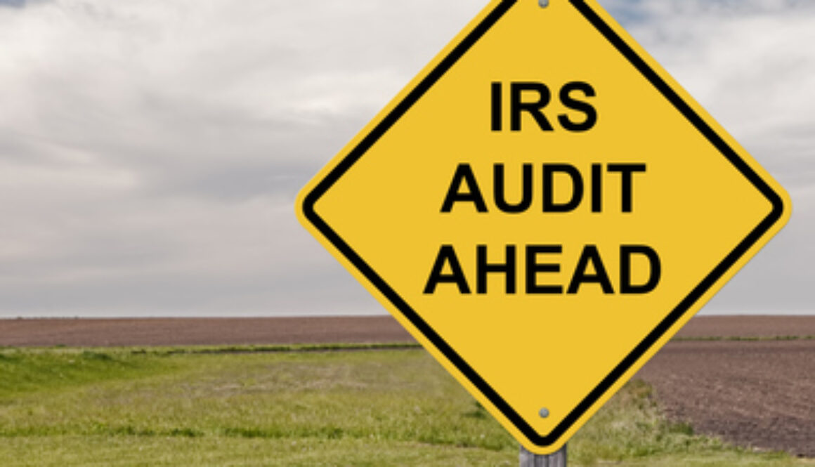 Caution Sign - IRS Audit Ahead