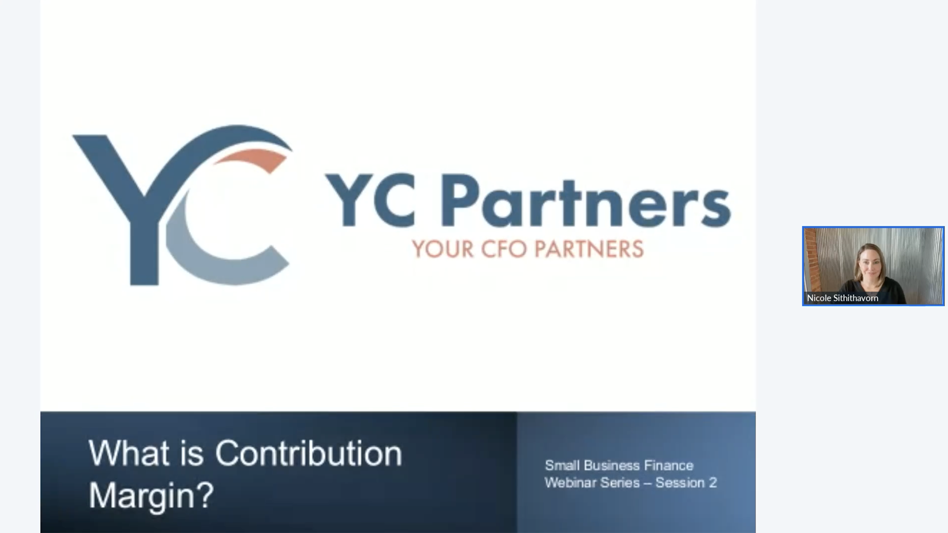 Session 2 - What is Contribution Margin -thumb