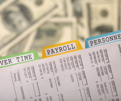 Payroll and tax management, salary distribution, and employee benefits