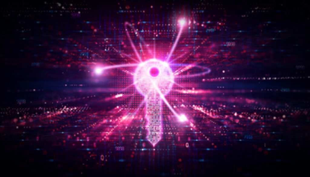 Post Quantum Cryptography and Quantum Resistant Cryptography - PQC - Conceptual Illustration